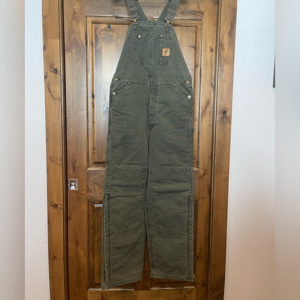 Vintage Carhartt Insulated Overalls - Mens 36x34